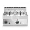 Friggitrice Professionale Da Banco A Gas 2 Vasca 8+8 LT, 12,6 Kw -Vendite GATRODOMUS friggitrice professionale da banco a gas 2 vasca 88 lt 126 kw