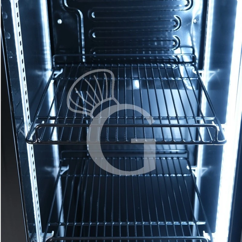 Frigo Bibite Ventilato 1 Porta 150 LT 0°C/+10°C Colore Nero 10 Frigo Bibite Ventilato 1 Porta 150 LT 0°C/+10°C Colore Nero - immagine 8