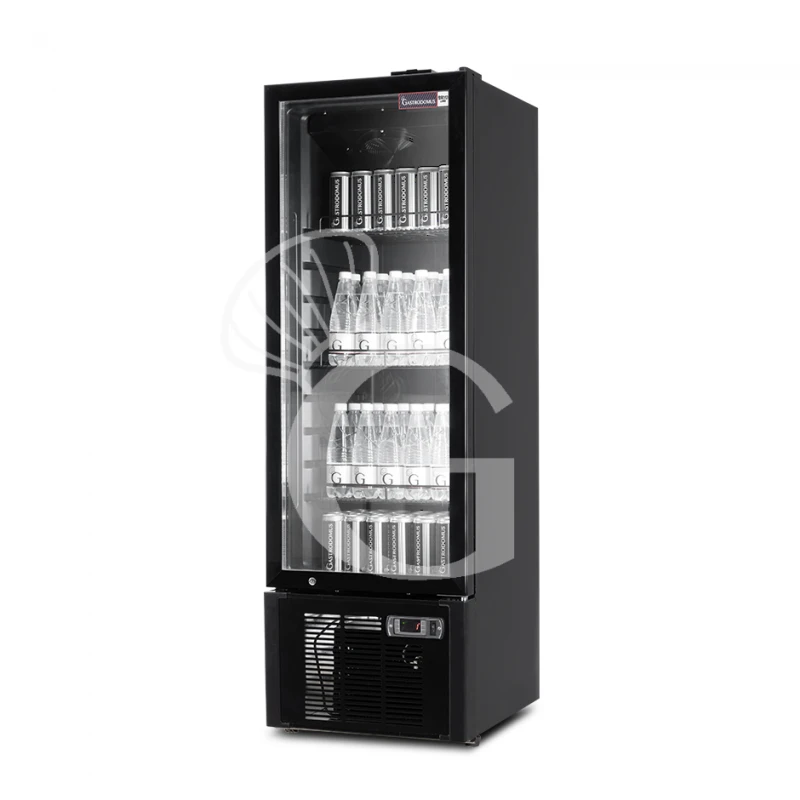 Frigo Bibite Ventilato 1 Porta Battente 189 LT 2°C/+8°C Colore Nero 5 Frigo Bibite Ventilato 1 Porta Battente 189 LT 2°C/+8°C Colore Nero - immagine 3