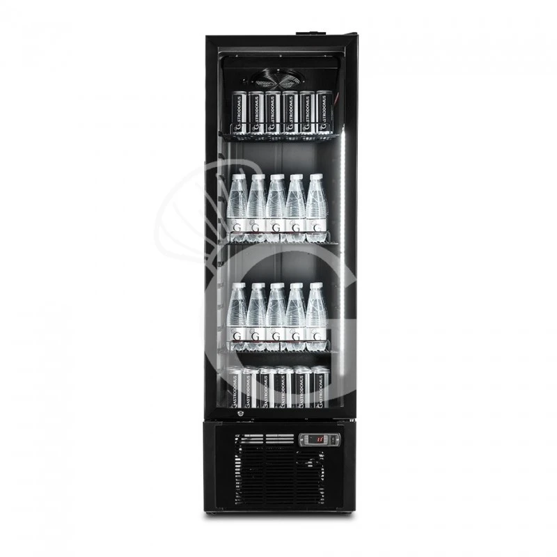 Frigo Bibite Ventilato 1 Porta Battente 258 LT 2°C/+8°C Colore Nero 3 Frigo Bibite Ventilato 1 Porta Battente 258 LT 2°C/+8°C Colore Nero