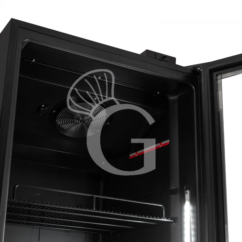 Frigo Bibite Ventilato 1 Porta Battente 479 LT 2°C/+8°C Colore Nero 7 Frigo Bibite Ventilato 1 Porta Battente 479 LT 2°C/+8°C Colore Nero - immagine 5