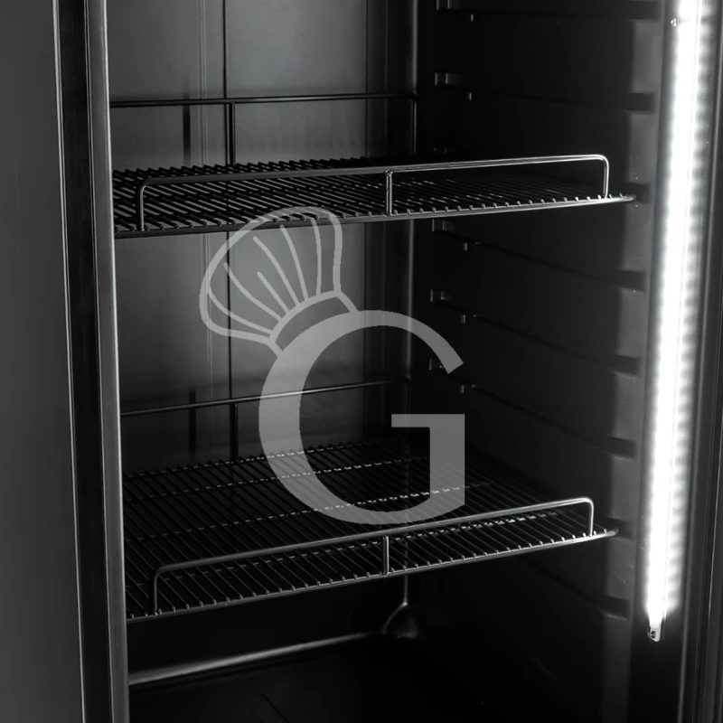 Frigo Bibite Ventilato 1 Porta Battente 479 LT 2°C/+8°C Colore Nero 8 Frigo Bibite Ventilato 1 Porta Battente 479 LT 2°C/+8°C Colore Nero - immagine 6