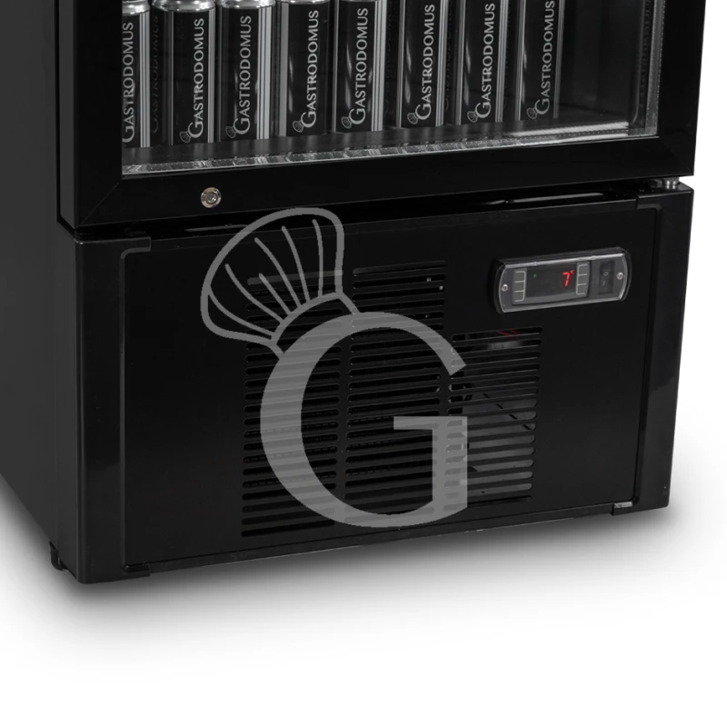 Frigo Bibite Ventilato 1 Porta Battente 479 LT 2°C/+8°C Colore Nero 9 Frigo Bibite Ventilato 1 Porta Battente 479 LT 2°C/+8°C Colore Nero - immagine 7