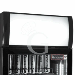 Frigo Bibite Ventilato 1 Porta Battente Con Canopy 181 LT 2°C/+8°C Colore Nero -Vendite GATRODOMUS frigo bibite ventilato 1 porta battente con canopy 181 lt 2c8c colore nero 4