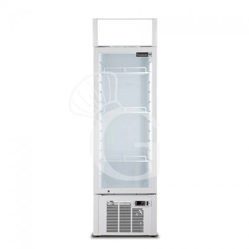 Frigo Bibite Ventilato 1 Porta Battente Con Canopy 249 LT 2°C/+8°C Colore Bianco 5 Frigo Bibite Ventilato 1 Porta Battente Con Canopy 249 LT 2°C/+8°C Colore Bianco - immagine 3