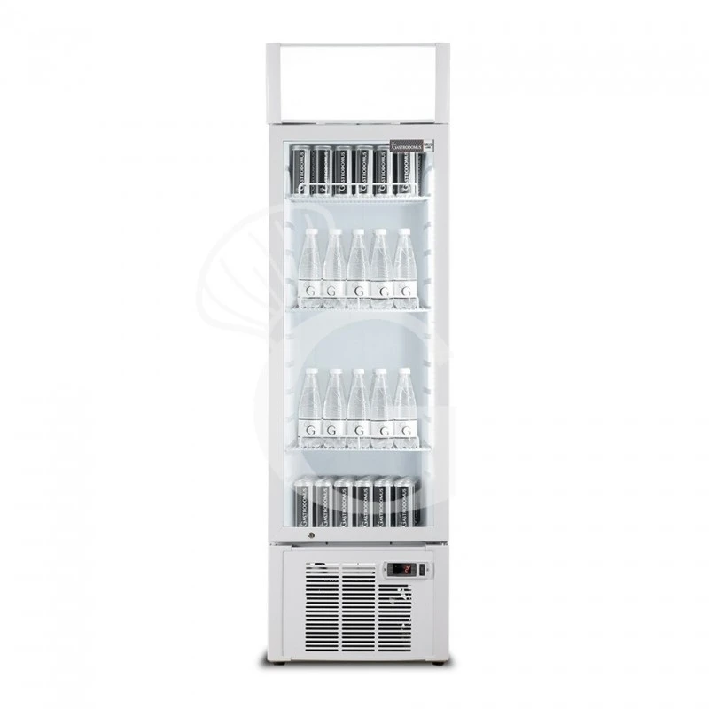 Frigo Bibite Ventilato 1 Porta Battente Con Canopy 249 LT 2°C/+8°C Colore Bianco 3 Frigo Bibite Ventilato 1 Porta Battente Con Canopy 249 LT 2°C/+8°C Colore Bianco