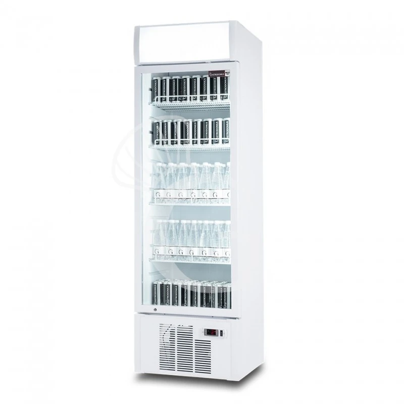 Frigo Bibite Ventilato 1 Porta Battente Con Canopy 468 LT 2°C/+8°C Colore Bianco 5 Frigo Bibite Ventilato 1 Porta Battente Con Canopy 468 LT 2°C/+8°C Colore Bianco - immagine 3