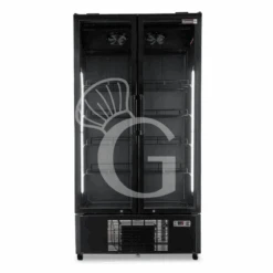 Frigo Bibite Ventilato 2 Porte Battenti 1021 LT 2°C/+8°C Colore Nero -Vendite GATRODOMUS frigo bibite ventilato 2 porte battenti 1021 lt 2c8c colore nero 3