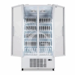Frigo Bibite Ventilato 2 Porte Battenti 751 LT 2°C/+8°C Colore Bianco -Vendite GATRODOMUS frigo bibite ventilato 2 porte battenti 751 lt 2c8c colore bianco 2