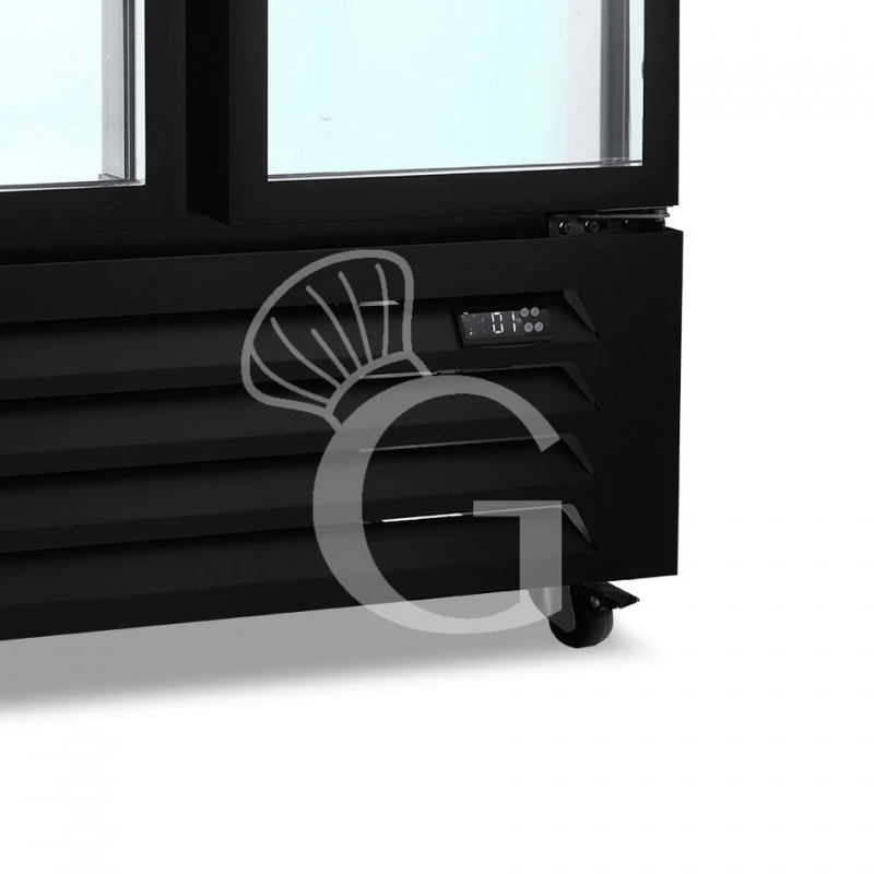 Frigo Bibite Ventilato 2 Porte Battenti Con Canopy 490 LT 0°C/+10°C Colore Nero 9 Frigo Bibite Ventilato 2 Porte Battenti Con Canopy 490 LT 0°C/+10°C Colore Nero - immagine 7