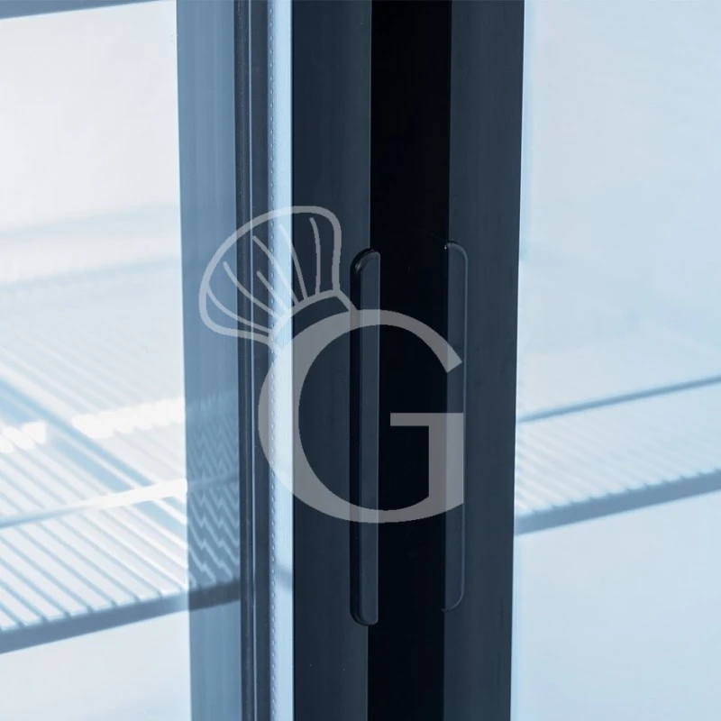 Frigo Bibite Ventilato 2 Porte Battenti Con Canopy 490 LT 0°C/+10°C Colore Nero 10 Frigo Bibite Ventilato 2 Porte Battenti Con Canopy 490 LT 0°C/+10°C Colore Nero - immagine 8