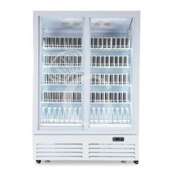 Frigo Bibite Ventilato 2 Porte Scorrevoli 1021 LT 2°C/+8°C Colore Bianco