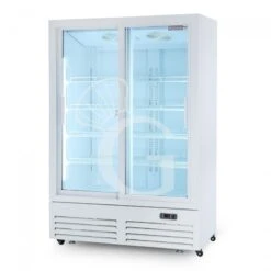 Frigo Bibite Ventilato 2 Porte Scorrevoli 1021 LT 2°C/+8°C Colore Bianco -Vendite GATRODOMUS frigo bibite ventilato 2 porte scorrevoli 1021 lt 2c8c colore bianco 4