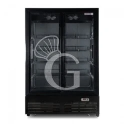 Frigo Bibite Ventilato 2 Porte Scorrevoli 1021 LT 2°C/+8°C Colore Nero -Vendite GATRODOMUS frigo bibite ventilato 2 porte scorrevoli 1021 lt 2c8c colore nero 3
