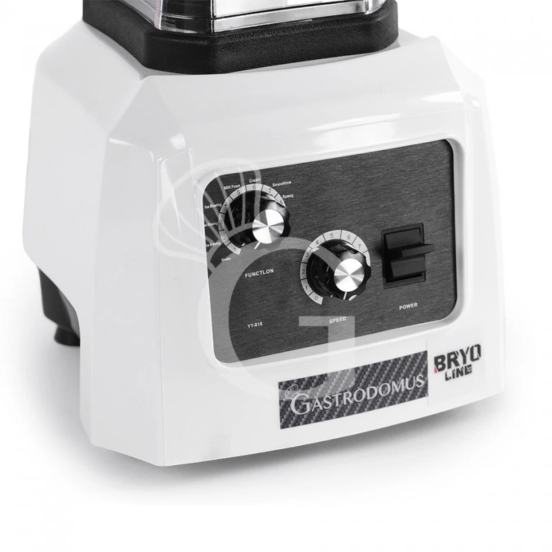 Frullatore Struttura In ABS 1 Bicchiere In Policarbonato 2 LT, 22.000 Rpm, 1,3 KW L 220 X P 230 X H 440 Mm 6 Frullatore Struttura In ABS 1 Bicchiere In Policarbonato 2 LT, 22.000 Rpm, 1,3 KW L 220 X P 230 X H 440 Mm - immagine 4