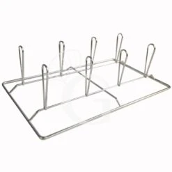 Griglia Porta Polli 8 Posizioni L 530 Mm X P 325 Mm X H 160 Mm