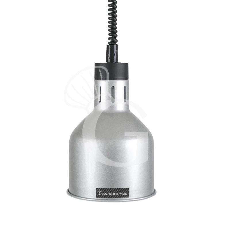 Lampada Riscaldante Color Argento Diametro 175 Mm Luce Bianca 3 Lampada Riscaldante Color Argento Diametro 175 Mm Luce Bianca