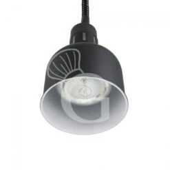 Lampada Riscaldante Color Nero Diametro 175 Mm Luce Bianca -Vendite GATRODOMUS lampada riscaldante color nero diametro 175 mm luce bianca 2