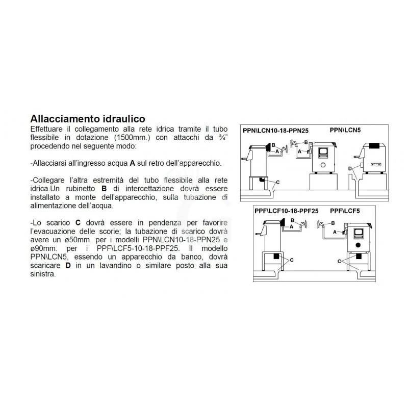 Lavacozze Da Pavimento Con Cavalletto, Monofase, Capacità 10/18 Kg, Produzione 220 Kg/h 6 Lavacozze Da Pavimento Con Cavalletto, Monofase, Capacità 10/18 Kg, Produzione 220 Kg/h - immagine 4