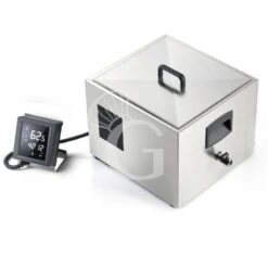 Macchina Cottura Bassa Temperatura Termostato Integrato Comandi Touch Vasca GN2/3,10 Programmi Di Cottura L390xP360xH300mm,2000W