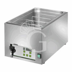 Macchina Per Cottura A Bassa Temperatura Vasca GN1/1,termostato Integrato,L640xP350xH300mm,2000 W,5 Programmi Di Cottura