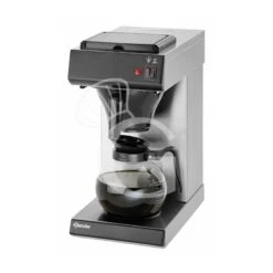 Macchina Per Caffè Americano In Acciaio Inox Doppio Ripiano Riscaldante 1,6 LT