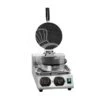 Macchina Per Cialde Gelato O Coni Gelato Con Piastra Di Cottura In Alluminio Rivestito, 1kw, L 255 X P 460 X H 250 Mm
