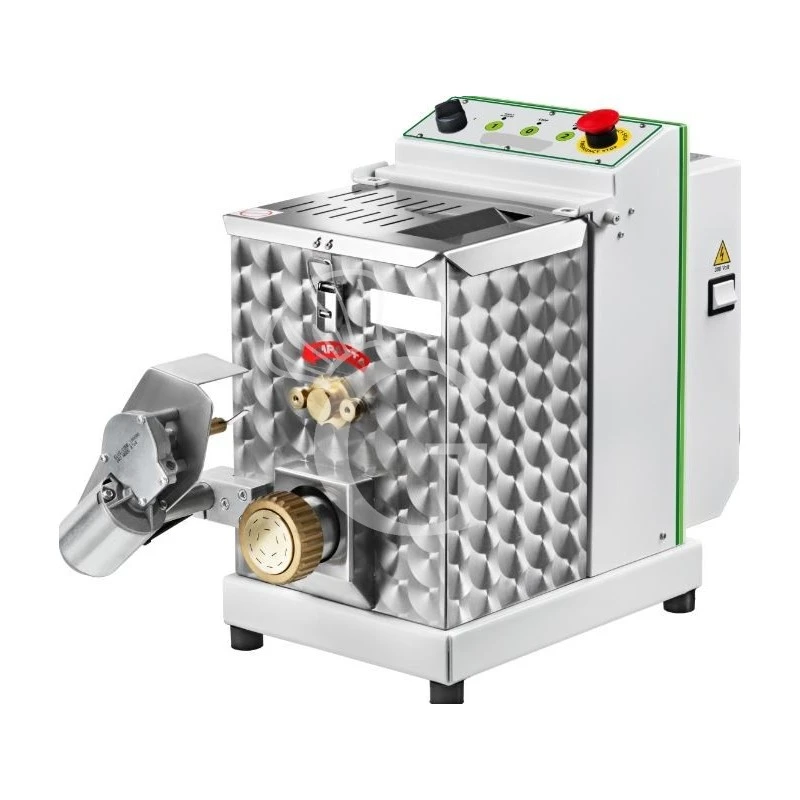 Macchina Per Pasta Fresca Capacità 4 Kg Produzione Oraria 13 Kg Trifase - Con Coltello Tagliapasta Incluso 3 Macchina Per Pasta Fresca Capacità 4 Kg Produzione Oraria 13 Kg Trifase - Con Coltello Tagliapasta Incluso