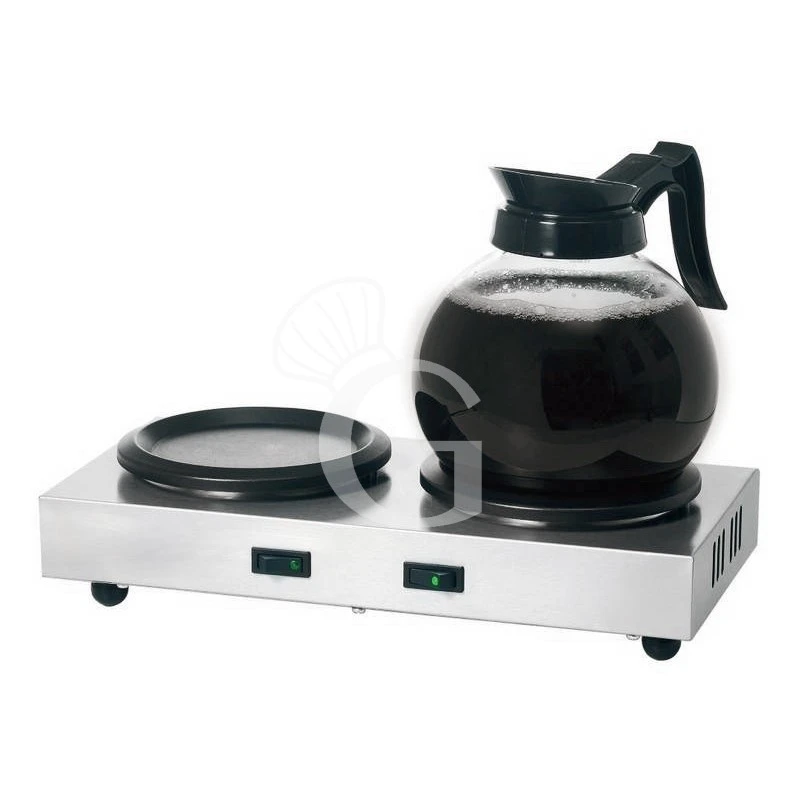 Mantenitore Caldo Per Caraffe In Acciaio Inox Con 2 Piastre Circolari L 358 Mm X P 218 Mm X H 80 Mm 3 Mantenitore Caldo Per Caraffe In Acciaio Inox Con 2 Piastre Circolari L 358 Mm X P 218 Mm X H 80 Mm