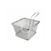 Mini Cestino Quadrato Per Fritture L 120 Mm X P 120 Mm X H 70 Mm -Vendite GATRODOMUS mini cestino quadrato per fritture con misure l 12 cm x p 12 cm x h 7 cm