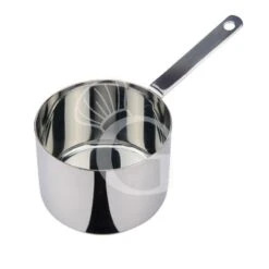 Mini Padella Alta In Acciaio Inox Diametro 70 Mm X H 35 Mm