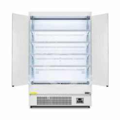 Murale Espositivo Ventilato Bianco Con Porte Battenti, Temperatura -1°C/+7°C E L 1315 Mm -Vendite GATRODOMUS murale espositivo ventilato bianco con porte battenti temperatura 1c7c e l 1315 mm 1