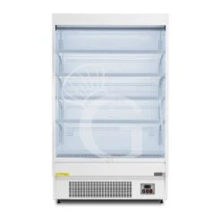 Murale Espositivo Ventilato Bianco Con Tenda Notte, Temperatura -1°C/+7°C E Lunghezza 1050 Mm -Vendite GATRODOMUS murale espositivo ventilato bianco con tenda notte temperatura 1c7c e lunghezza 1050 mm 2