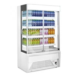 Murale Espositivo Ventilato Ettore Con Porte Scorrevoli Temperatura +1°/+10°C L 1330 Mm -Vendite GATRODOMUS murale espositivo ventilato ettore con porte scorrevoli temperatura 110c lunghezza 1330 mm 4