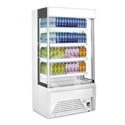 Murale Espositivo Ventilato Ettore Con Tenda Notte Temperatura +1°/+10°C L 1020 Mm -Vendite GATRODOMUS murale espositivo ventilato ettore con tenda notte temperatura 110c lunghezza 1020 mm 5