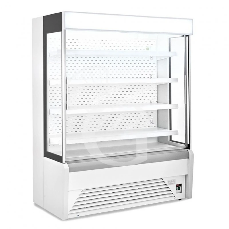 Murale Espositivo Ventilato Ettore Con Tenda Notte Temperatura +1°/+10°C L 2560 Mm 6 Murale Espositivo Ventilato Ettore Con Tenda Notte Temperatura +1°/+10°C L 2560 Mm - immagine 4