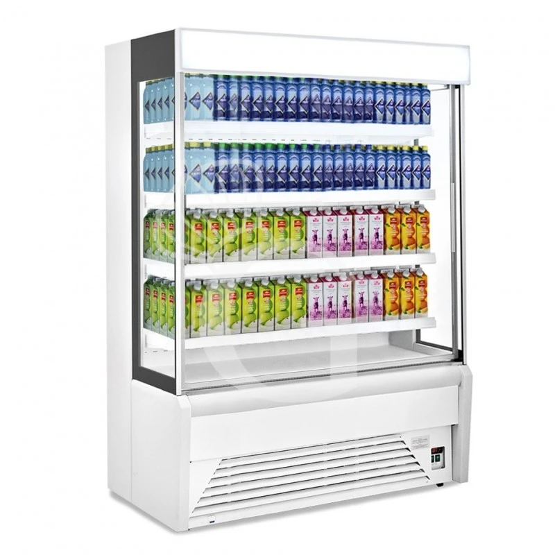 Murale Espositivo Ventilato Ettore Con Tenda Notte Temperatura +1°/+10°C L 2560 Mm 8 Murale Espositivo Ventilato Ettore Con Tenda Notte Temperatura +1°/+10°C L 2560 Mm - immagine 6