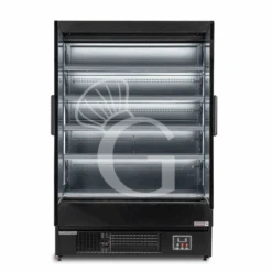 Murale Espositivo Ventilato Nero Con Porte Battenti, Temperatura -1°C/+7°C E L 1315 Mm -Vendite GATRODOMUS murale espositivo ventilato nero con porte battenti temperatura 1c7c e l 1315 mm 1