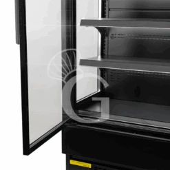 Murale Espositivo Ventilato Nero Con Porte Battenti, Temperatura -1°C/+7°C E L 1315 Mm -Vendite GATRODOMUS murale espositivo ventilato nero con porte battenti temperatura 1c7c e l 1315 mm 5