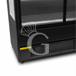 Murale Espositivo Ventilato Nero Con Porte Battenti, Temperatura -1°C/+7°C E L 1315 Mm -Vendite GATRODOMUS murale espositivo ventilato nero con porte battenti temperatura 1c7c e l 1315 mm 8