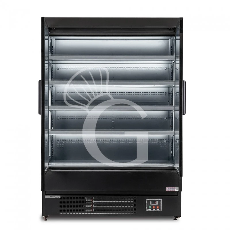 Murale Espositivo Ventilato Nero Con Porte Battenti, Temperatura -1°C/+7°C E L 1520 Mm 7 Murale Espositivo Ventilato Nero Con Porte Battenti, Temperatura -1°C/+7°C E L 1520 Mm - immagine 5