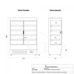 Murale Espositivo Ventilato Nero Con Porte Battenti, Temperatura -1°C/+7°C E L 1520 Mm 27 Murale Espositivo Ventilato Nero Con Porte Battenti, Temperatura -1°C/+7°C E L 1520 Mm -Vendite GATRODOMUS murale espositivo ventilato nero con porte battenti temperatura 1c7c e l 1520 mm 6
