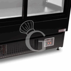 Murale Espositivo Ventilato Nero Con Porte Scorrevoli, Temperatura -1°C/+7°C E L 1520 Mm -Vendite GATRODOMUS murale espositivo ventilato nero con porte scorrevoli temperatura 1c7c e l 1520 mm 5