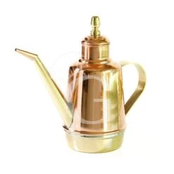 Oliera Napoletana In Rame E Ottone 0,25 Litri