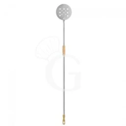Pala Per Pizza Per Cuocere Forata In Acciaio Inox Ø 240 Mm H 1700 Mm