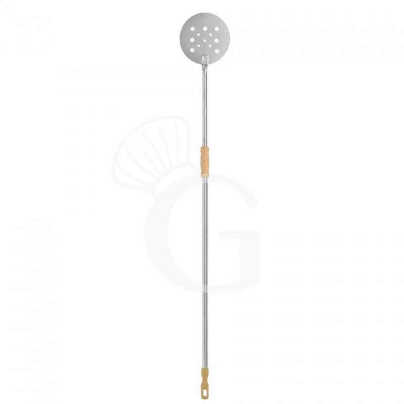 Pala Per Pizza Per Cuocere Forata In Acciaio Inox Ø 260 Mm H 1700 Mm 3 Pala Per Pizza Per Cuocere Forata In Acciaio Inox Ø 260 Mm H 1700 Mm