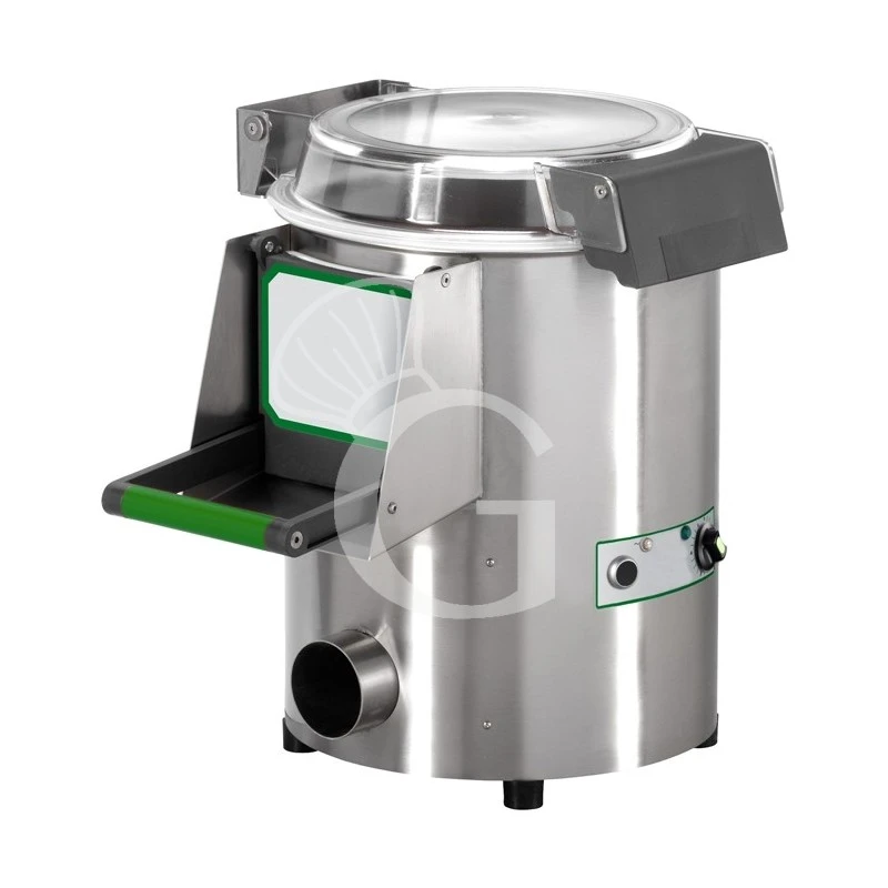 Pelapatate Da Pavimento Con Abrasivo Laterale, Trifase, Capacità 18 Kg, Produzione 220 Kg/h 3 Pelapatate Da Pavimento Con Abrasivo Laterale, Trifase, Capacità 18 Kg, Produzione 220 Kg/h