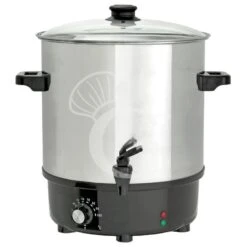 Pentola Riscaldante Per Vin Brûlé In Acciaio Inox Con Capacità 25 L