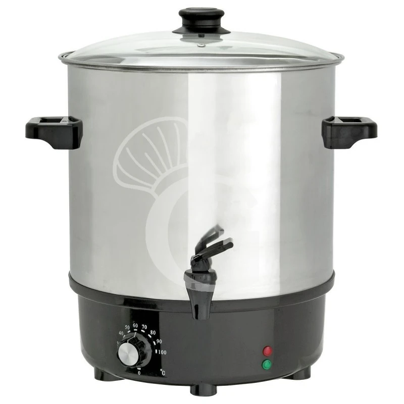 Pentola Riscaldante Per Vin Brûlé In Acciaio Inox Con Capacità 25 L 3 Pentola Riscaldante Per Vin Brûlé In Acciaio Inox Con Capacità 25 L