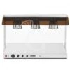 Piano Caldo In Inox Con 3 Lampade Riscaldanti - 1,35 KW -Vendite GATRODOMUS piano caldo in inox con 3 lampade riscaldanti 135 kw